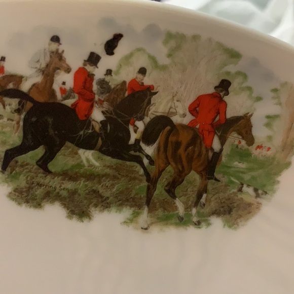 HOUSE OF PRILL HUNTSMAN PORCELAIN PLATE 10” EQUESTRIAN HORSES - Picture 7 of 10